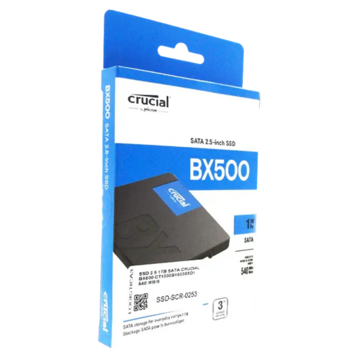 DISCO DURO CRUCIAL BX500 SSD 1TB SATA 2.5