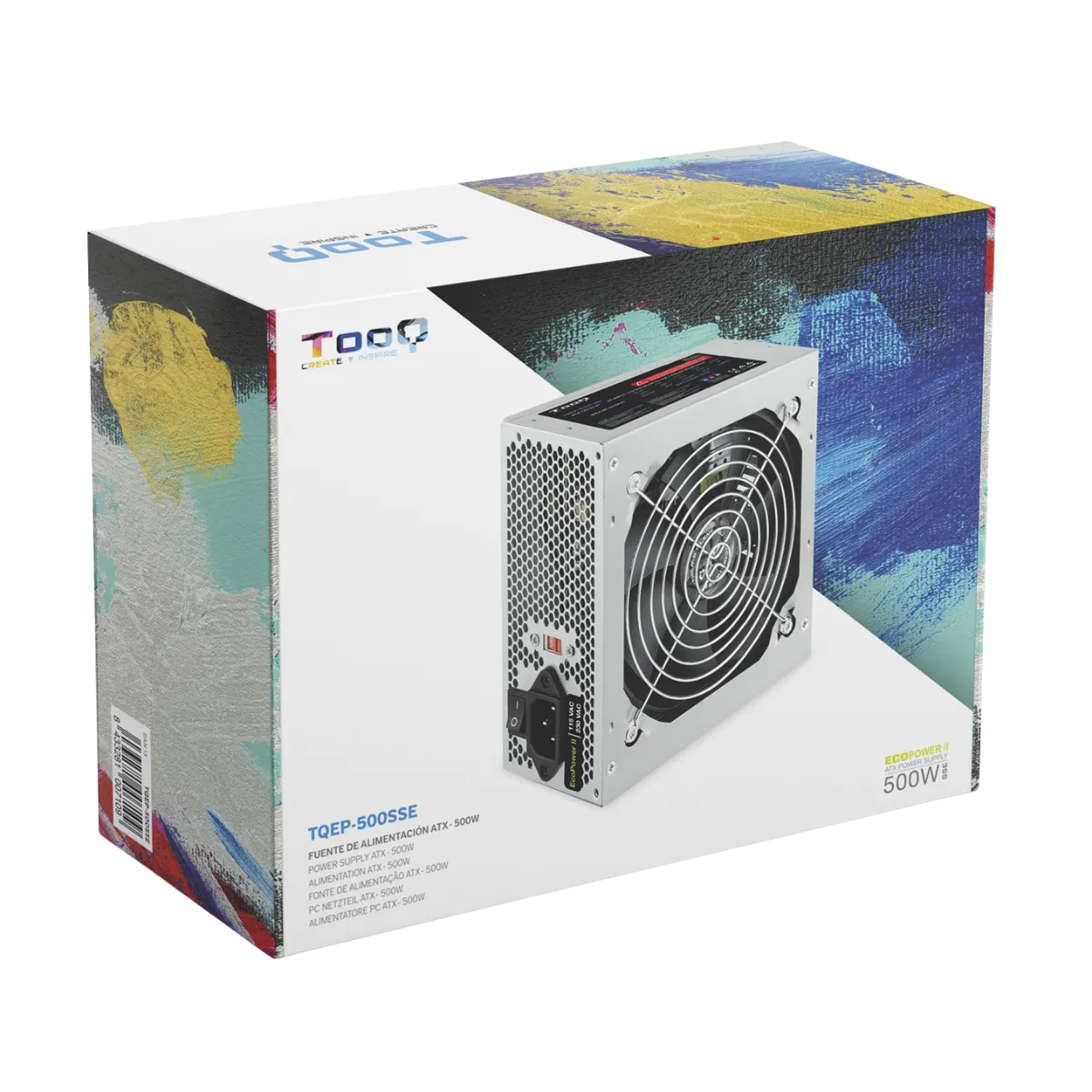 FUENTE ALIMENTACION TOOQ EP-II TQEP-550SP 550W